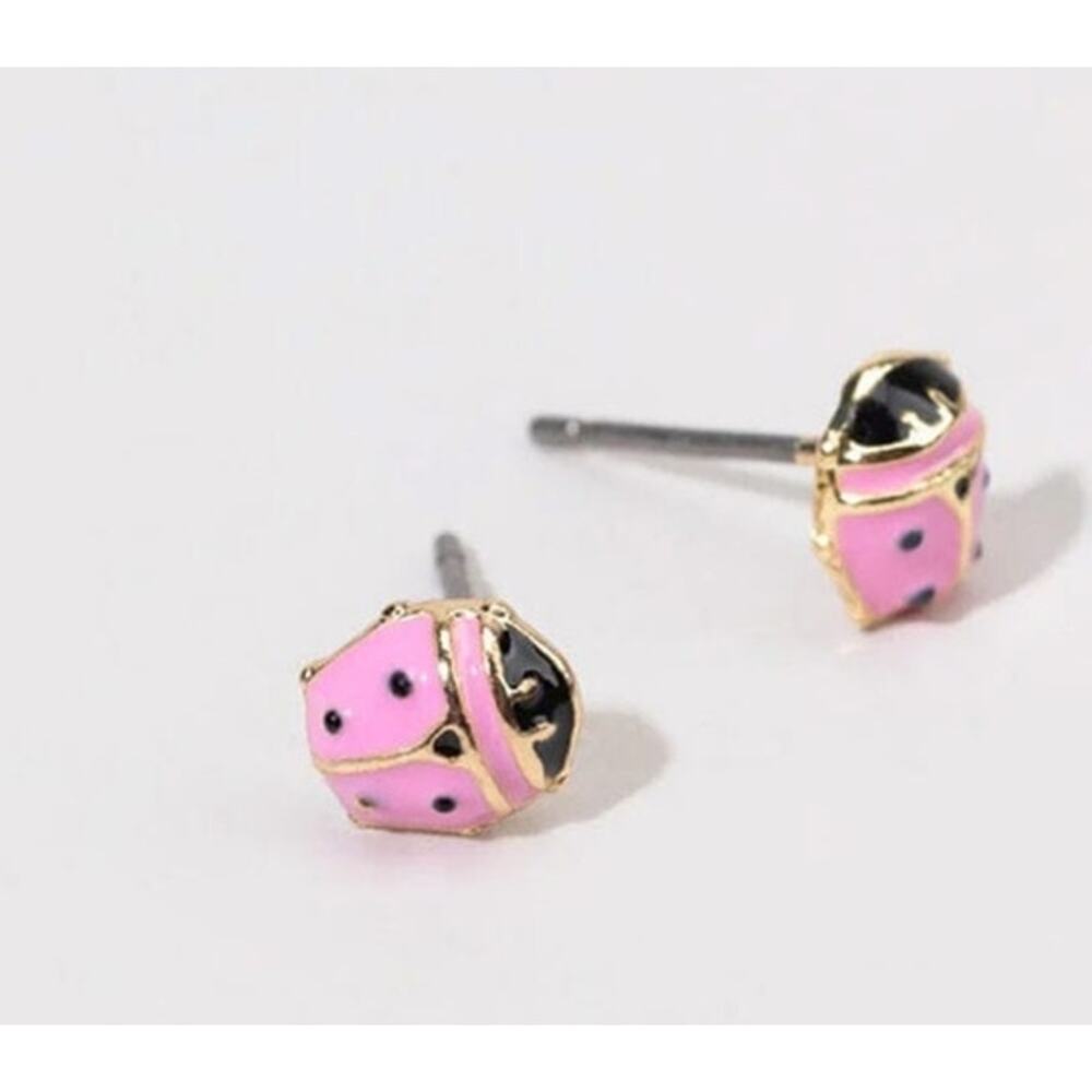 Hello Franki Ladybug necklace and earring set